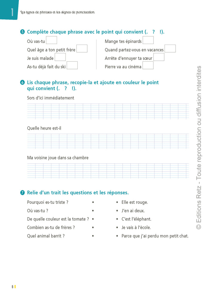 Réussir son entrée en grammaire CE1 - Cahier de l'élève