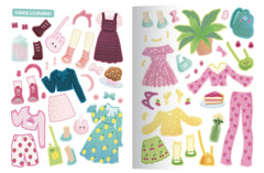 Mes 500 autocollants créatifs - Tenues kawaii