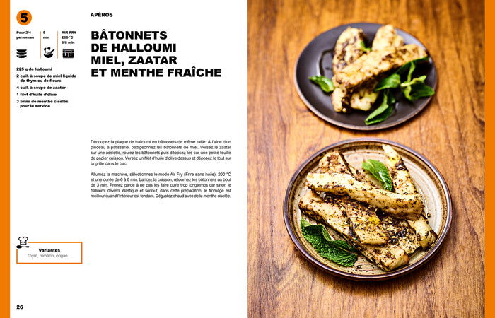 NINJA LE LIVRE OFFICIEL : On peut tout faire à l'Airfryer !