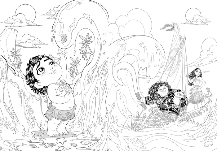 L'art du coloriage Disney - Manga