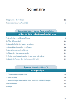 Concours Secrétaire administratif et SAENES 2025-2026