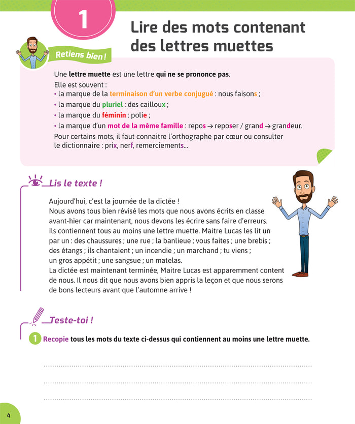 Lecture fluide CM1-CM2 - 10-11 ans: Maître Lucas Par matière
