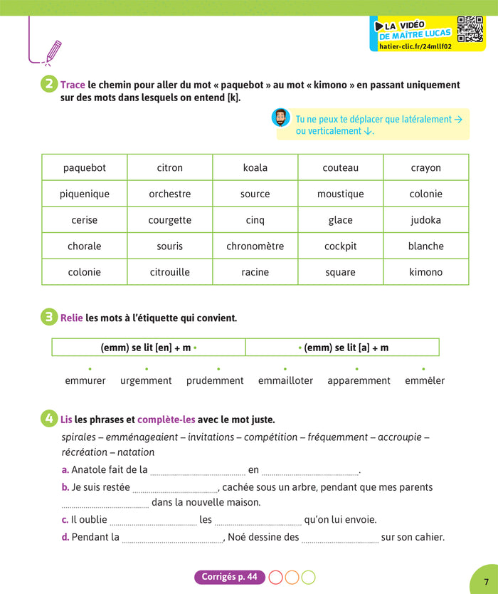 Lecture fluide CM1-CM2 - 10-11 ans: Maître Lucas Par matière