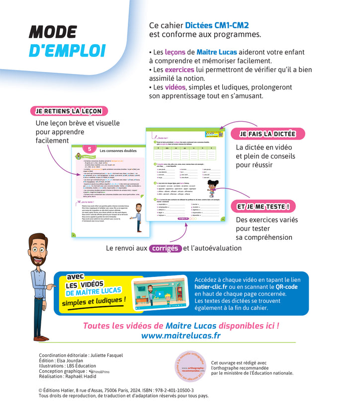 Dictées CM1-CM2
