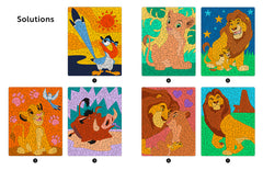 LE ROI LION - Coloriages Magiques - Mystères (7+) - Disney
