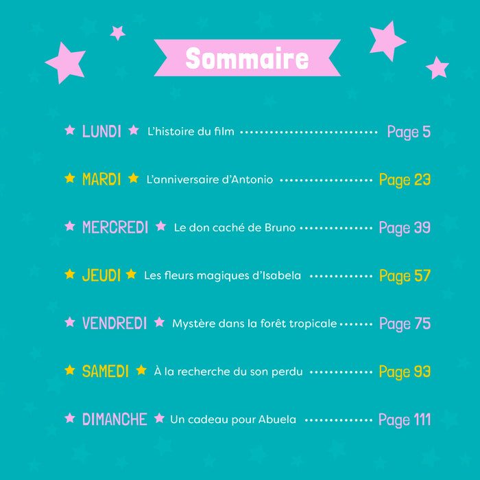 Encanto, la fantastique famille Madrigal - 7 Histoires pour la semaine