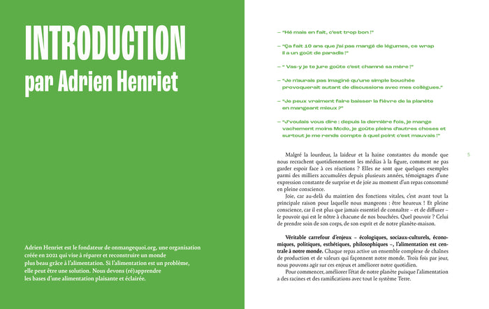Le monde de la gastronomie face à l'urgence écologique