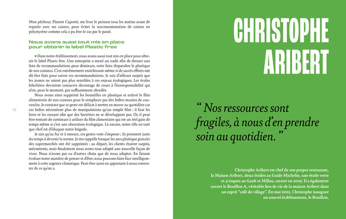 Le monde de la gastronomie face à l'urgence écologique