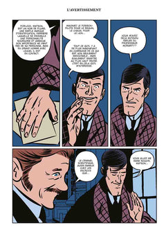 Les aventures illustrées de Sherlock Holmes - La vallée de la Peur