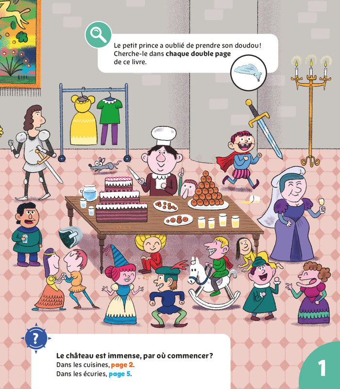 Panique au château !