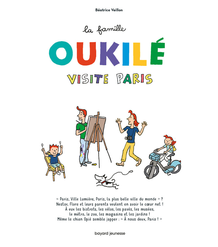 La famille Oukilé visite Paris