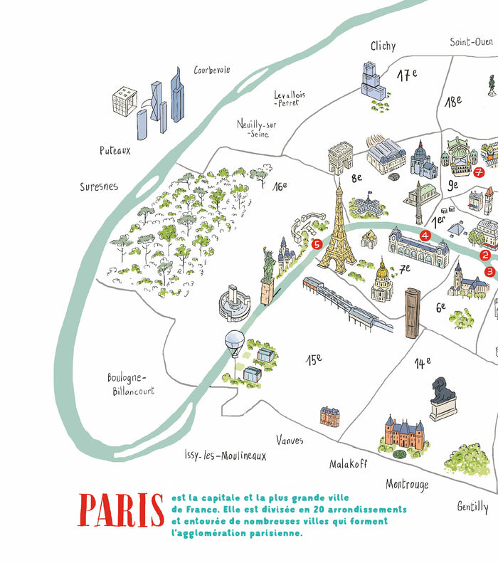 La famille Oukilé visite Paris