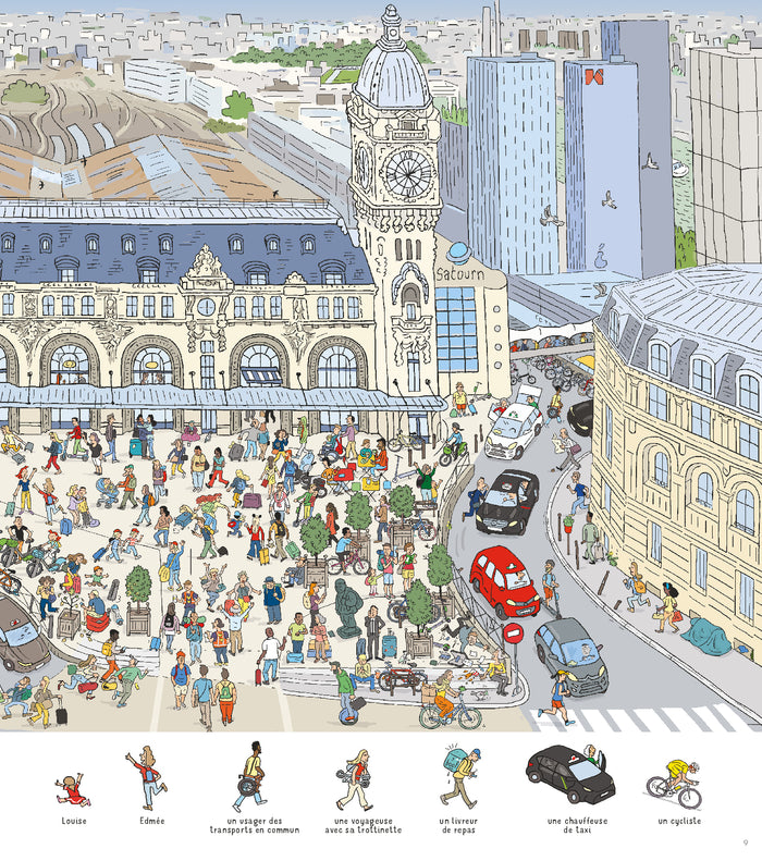 La famille Oukilé visite Paris