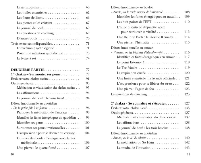 Le grand livre de la détox emotionelle