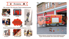 Mon imagier autocollants - Pompiers