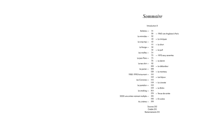 Jane Birkin - Icône de style