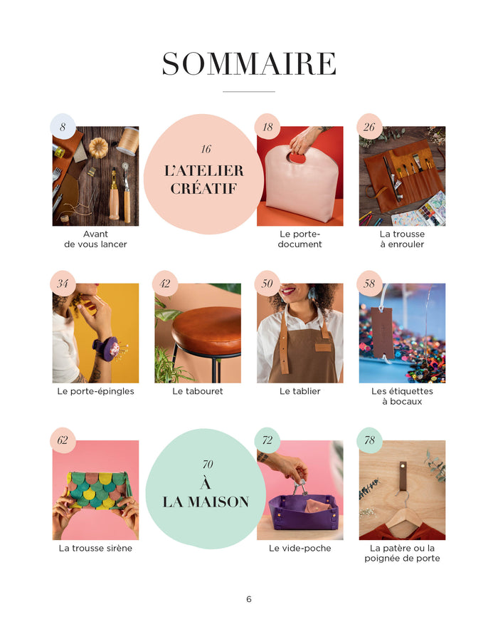 Cuir - Accessoires Mode et Déco