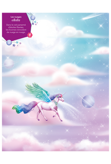 Licornes de rêve - Cahier de stickers - Magie des étoiles