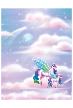 Licornes de rêve - Cahier de stickers - Magie des étoiles