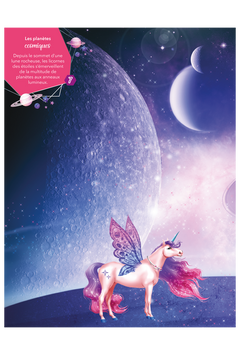 Licornes de rêve - Cahier de stickers - Magie des étoiles