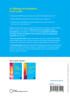 La Fabrique de Grammaire du CE1 au CM2 - Ed. 2024
