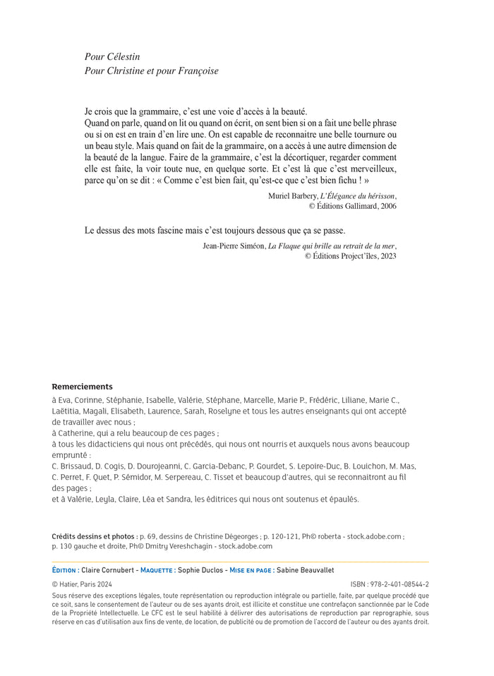 La Fabrique de Grammaire du CE1 au CM2 - Ed. 2024