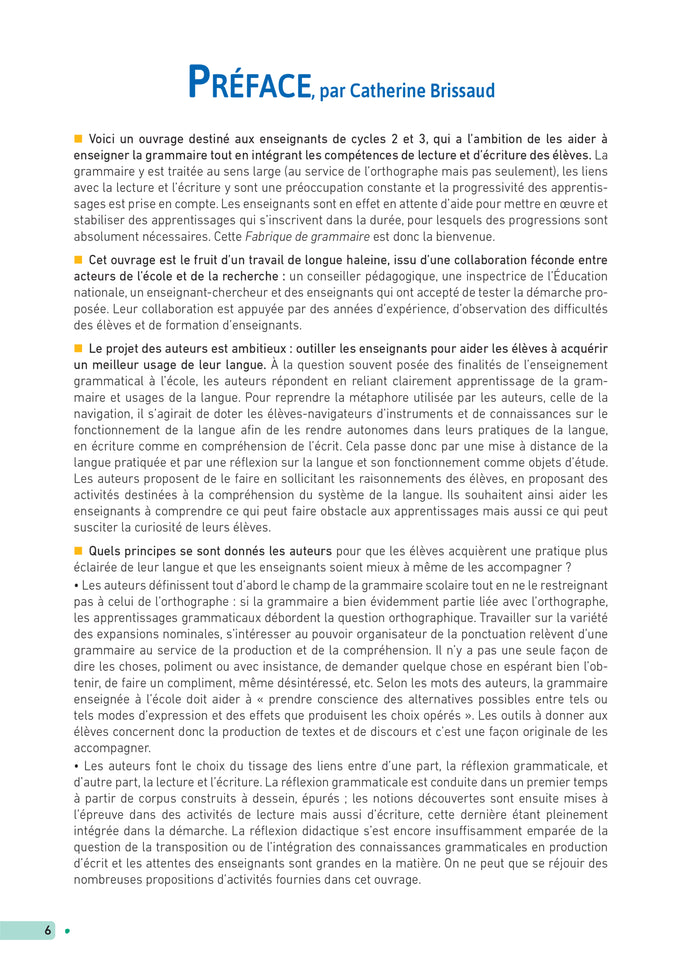 La Fabrique de Grammaire du CE1 au CM2 - Ed. 2024