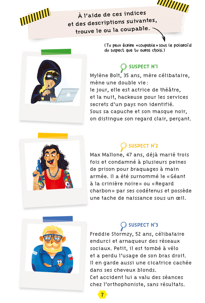 Mission police scientifique - coffret avec accessoires