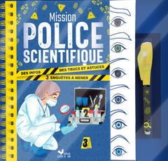 Mission police scientifique - coffret avec accessoires