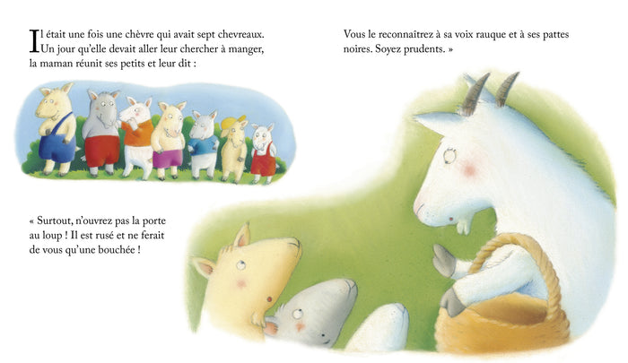 Le loup et les 7 chevreaux