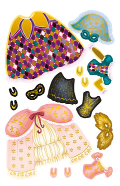 Bal masqué - bloc à spirale