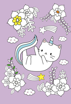 Mes coloriages animaux kawaii