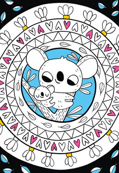 Mes coloriages animaux kawaii