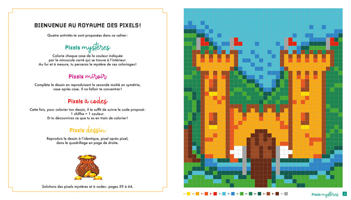 Colos pixels - Vie de château