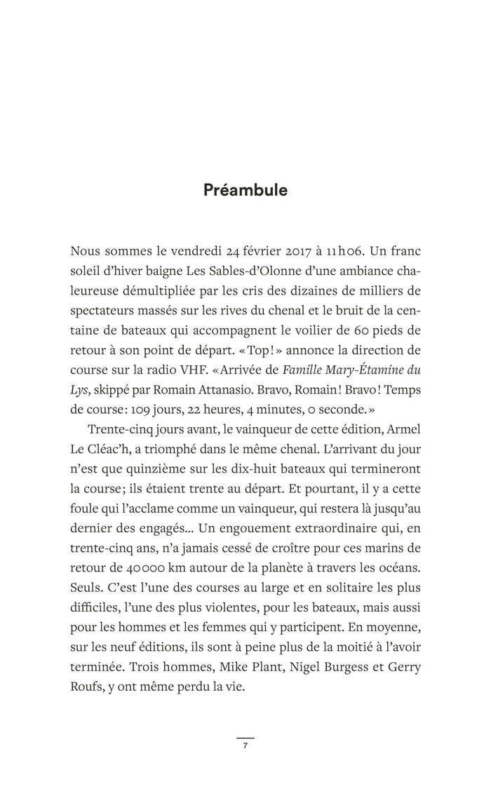 Dans les coulisses du Vendée Globe