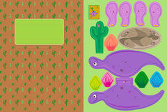 J'apprends à découper : Les dinosaures