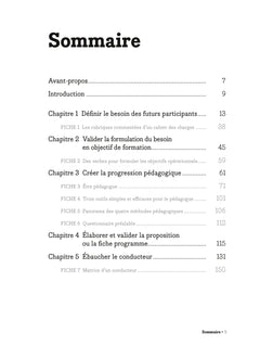 Concevoir une formation