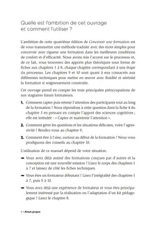 Concevoir une formation