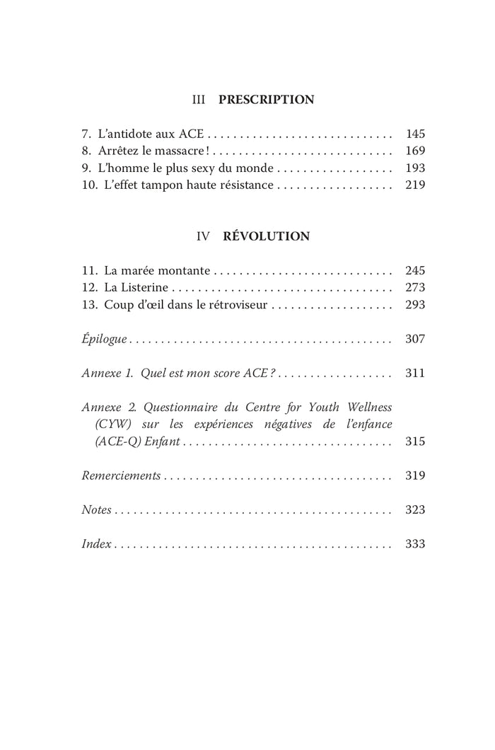 Les cicatrices invisibles