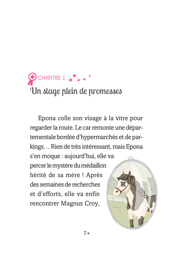 Le Galop des Étoiles - Le cheval du médaillon - Tome 7