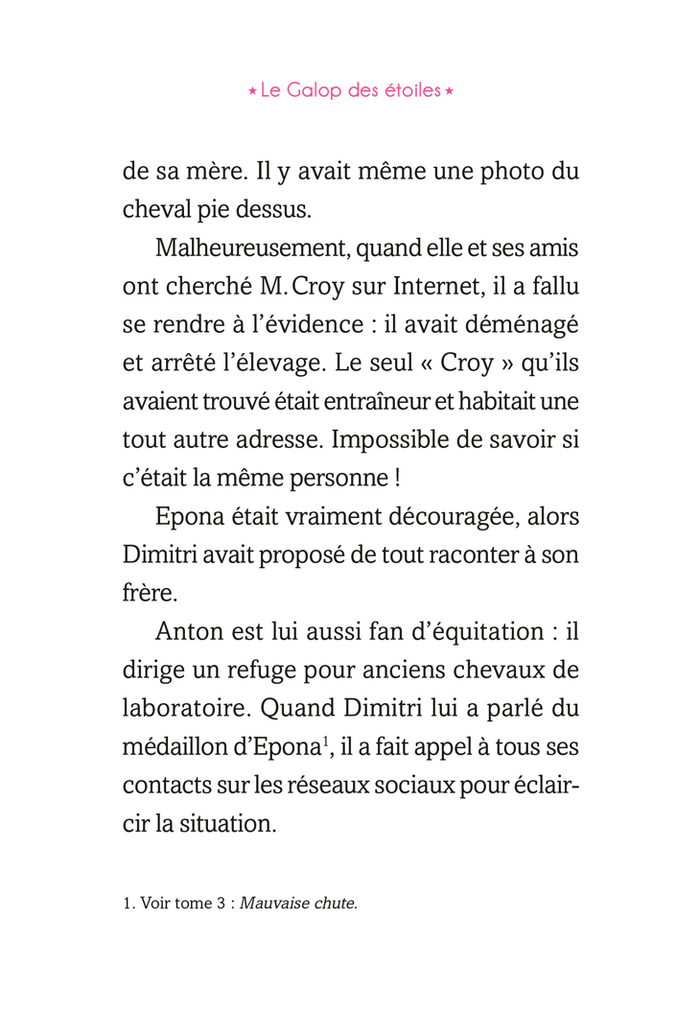 Le Galop des Étoiles - Le cheval du médaillon - Tome 7