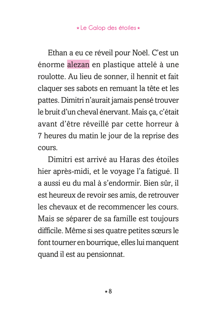 Le galop des étoiles - Le poulain surprise