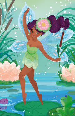 Fées papillons - pochette avec accessoires