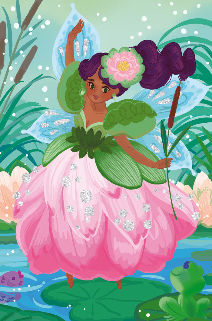 Fées papillons - pochette avec accessoires