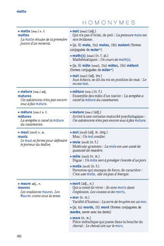 Dictionnaire des homonymes