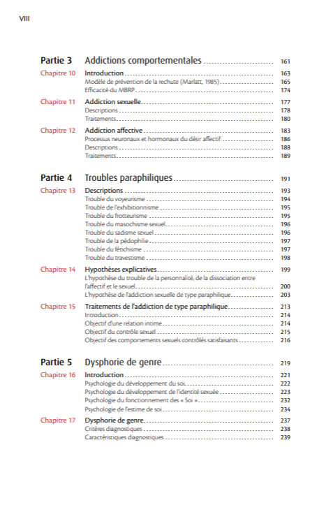Prise en charge des troubles sexuels par les TCCE
