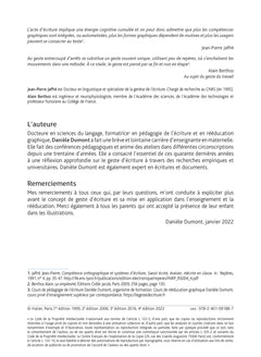 Enseigner à l'école primaire - Le geste d'écriture