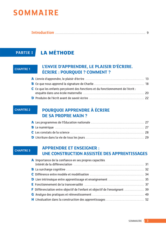 Enseigner à l'école primaire - Le geste d'écriture