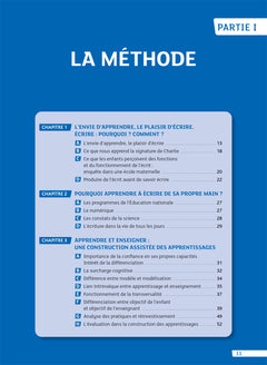 Enseigner à l'école primaire - Le geste d'écriture