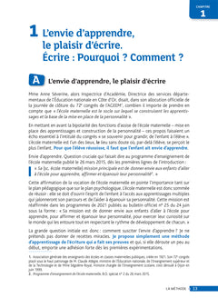 Enseigner à l'école primaire - Le geste d'écriture